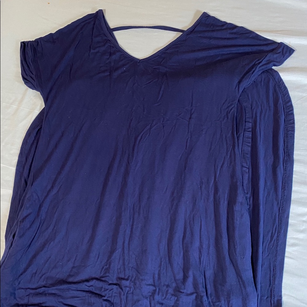 Navy Blue Maxi Dress w Pockets!!
